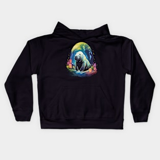 Manatee Earth Day Kids Hoodie